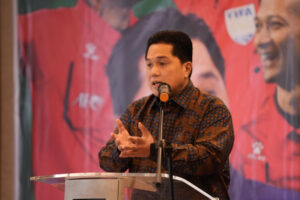 Ketua Umum PSSI, Erick Thohir mengajak seluruh stakeholder sepak bola nasional dari semua kalangan untuk mencetak sejarah baru di dunia.