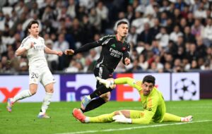 Real Madrid vs Arsenal di Liga Champions
