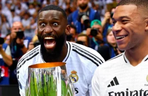 Kylian Mbappe dan Antonio Rudiger bisa bermain melawan Arsenal di leg pertama perempat final Liga Champions.