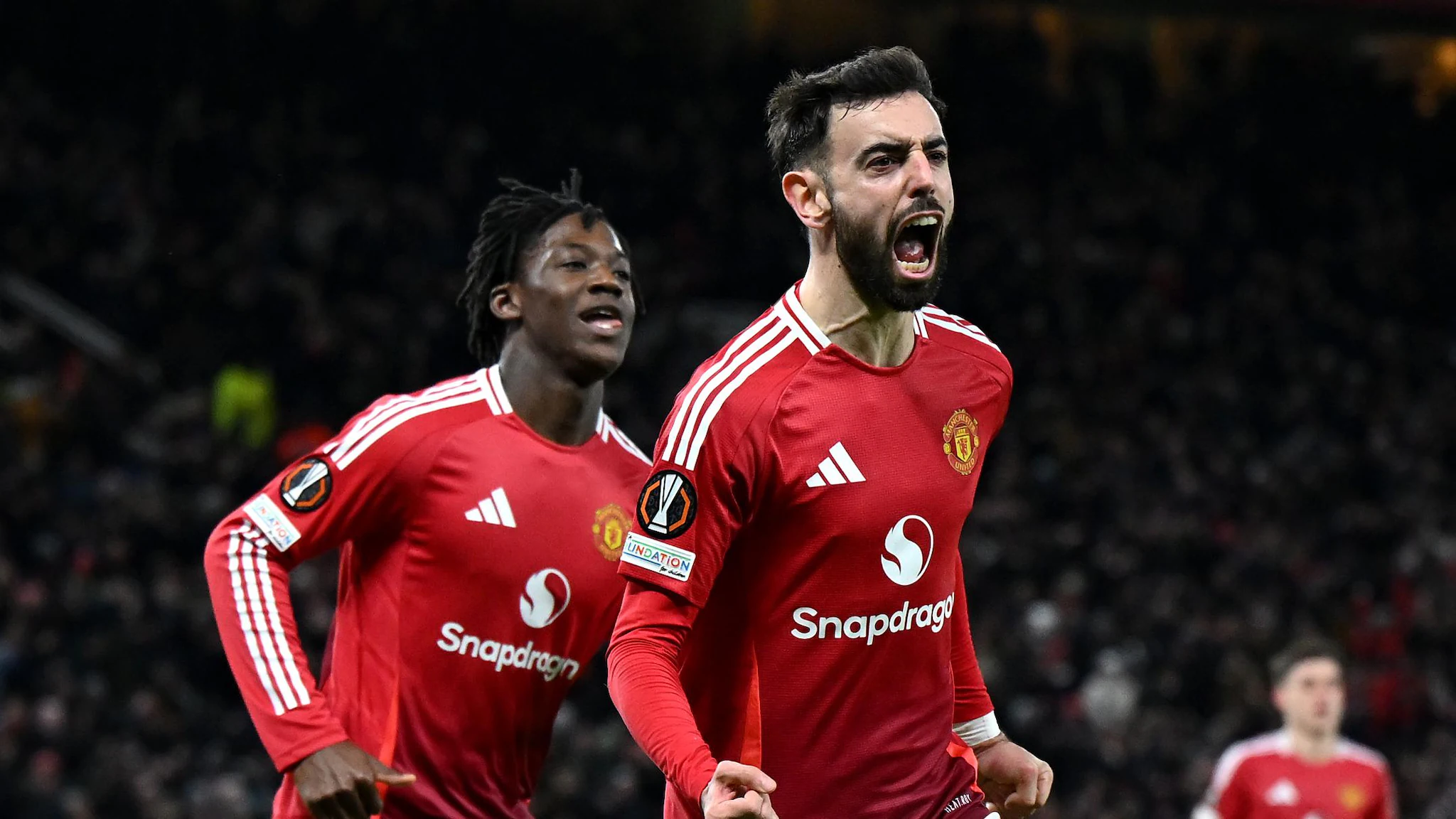 Bruno Fernandes Manchester United Liga Europa